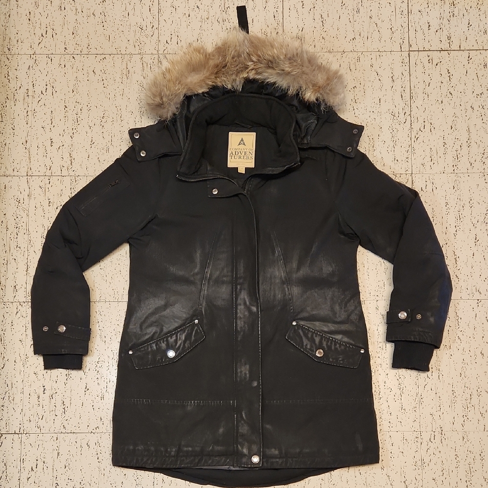 Company Of Adventures Moose Knuckles Full Zip Down Filled Winter Jacket Vintage